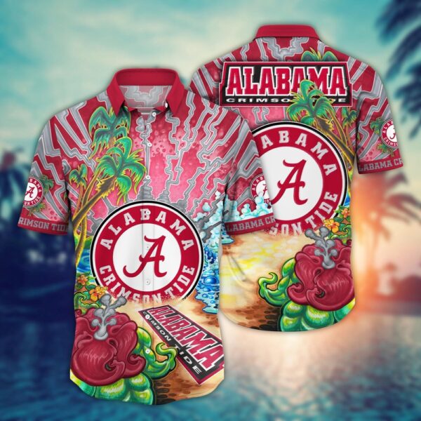 NCAA Alabama Crimson Tide 3D T-Shirt Champion Street Style