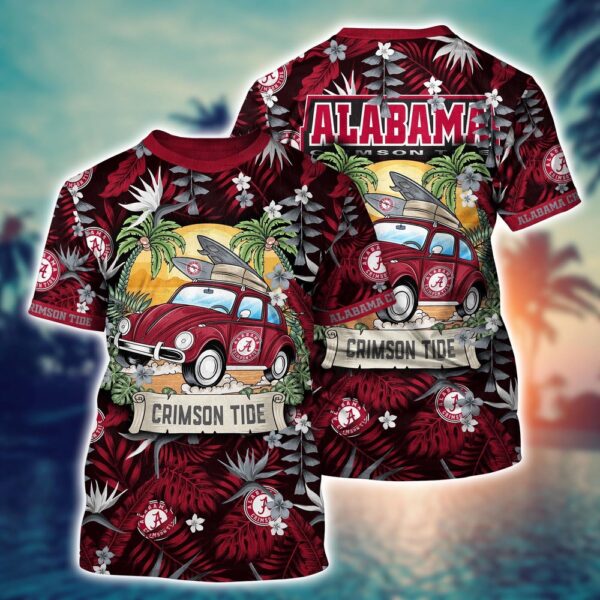 NCAA Alabama Crimson Tide 3D T-Shirt Elevate Casual Vibes