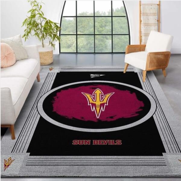 NCAA Arizona State Sun Devils Area Rug Bring The Excitement Of College Sports To Your Home