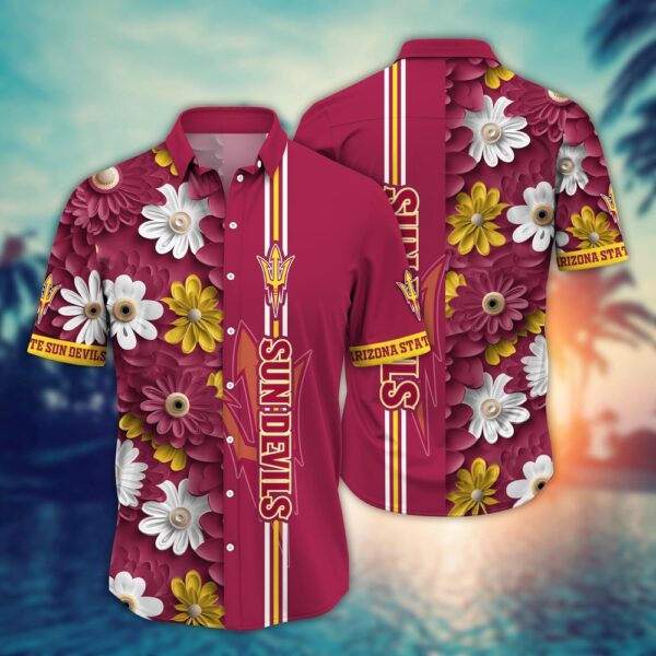 NCAA Arizona State Sun Devils Hawaiian Shirt Island Dreams For Big Fan