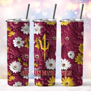 NCAA Arizona State Sun Devils Skinny Tumbler Adventure In Every Sip 1