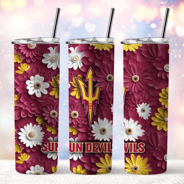 NCAA Arizona State Sun Devils Skinny Tumbler Adventure In Every Sip