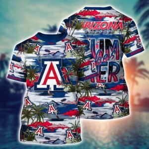 NCAA Arizona Wildcats 3D T-Shirt…