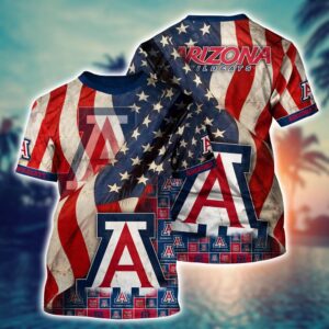 NCAA Arizona Wildcats 3D T-Shirt…