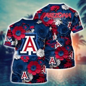 NCAA Arizona Wildcats 3D T-Shirt…