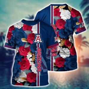 NCAA Arizona Wildcats 3D T-Shirt…