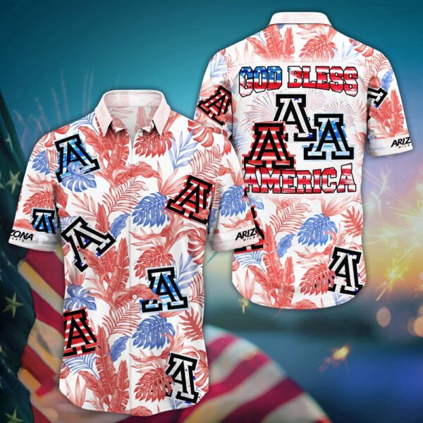 NCAA Arizona Wildcats Hawaiian Shirt Island Spirit NCAA Style For Fans