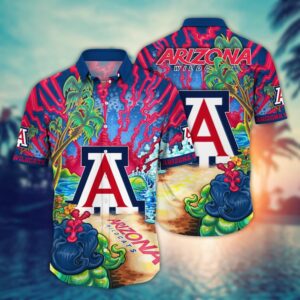 NCAA Arizona Wildcats Hawaiian Shirt…