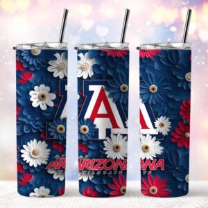 NCAA Arizona Wildcats Skinny Tumbler Campus Spirit Quencher 1