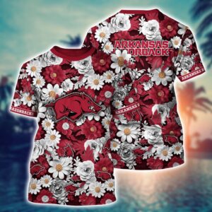 NCAA Arkansas Razorbacks 3D T-Shirt…