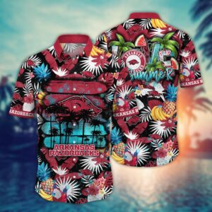 NCAA Arkansas Razorbacks Hawaiian Shirt…