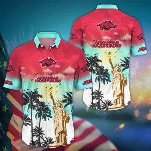 NCAA Arkansas Razorbacks Hawaiian Shirt…