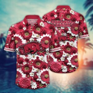 NCAA Arkansas Razorbacks Hawaiian Shirt…