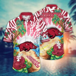 NCAA Arkansas Razorbacks Hawaiian Shirt…