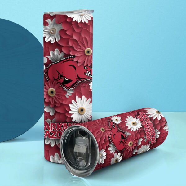 NCAA Arkansas Razorbacks Skinny Tumbler Adventure In Every Sip