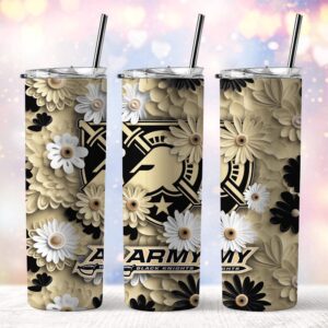 NCAA Army Black Knights Skinny Tumbler Campus Spirit Quencher 1