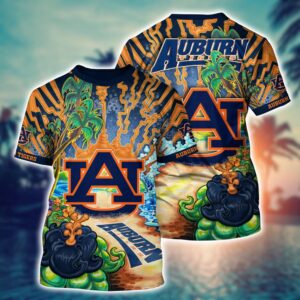 NCAA Auburn Tigers 3D T-Shirt…