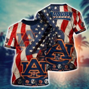 NCAA Auburn Tigers 3D T-Shirt…