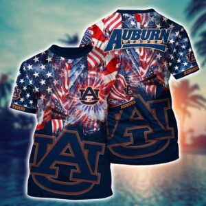 NCAA Auburn Tigers 3D T-Shirt…