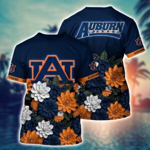 NCAA Auburn Tigers 3D T-Shirt…