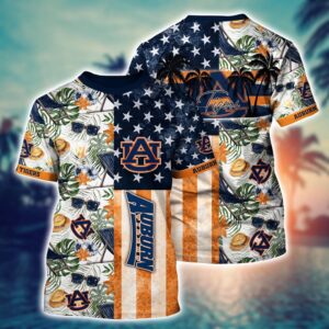 NCAA Auburn Tigers 3D T-Shirt…