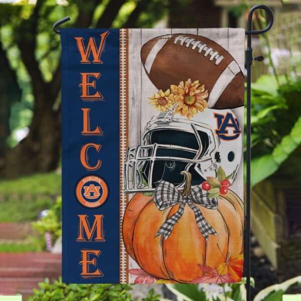 NCAA Auburn Tigers Garden Flag College Pride Blooms