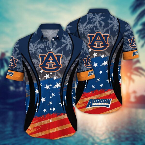 NCAA Auburn Tigers Hawaiian Shirt Spectator Style For Sports Enthusiasts