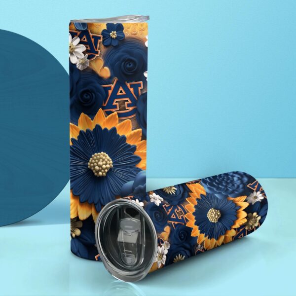 NCAA Auburn Tigers Skinny Tumbler Elegant Sips Of Victory