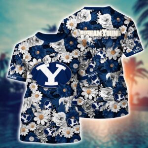 NCAA BYU Cougars 3D T-Shirt…