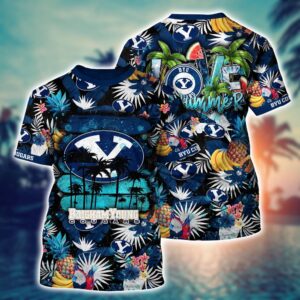 NCAA BYU Cougars 3D T-Shirt…