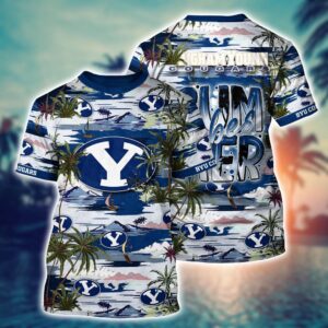 NCAA BYU Cougars 3D T-Shirt…