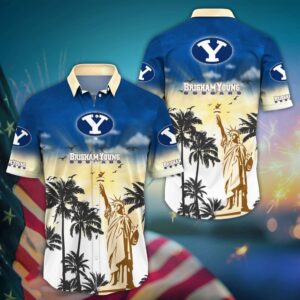 NCAA BYU Cougars Hawaiian Shirt…