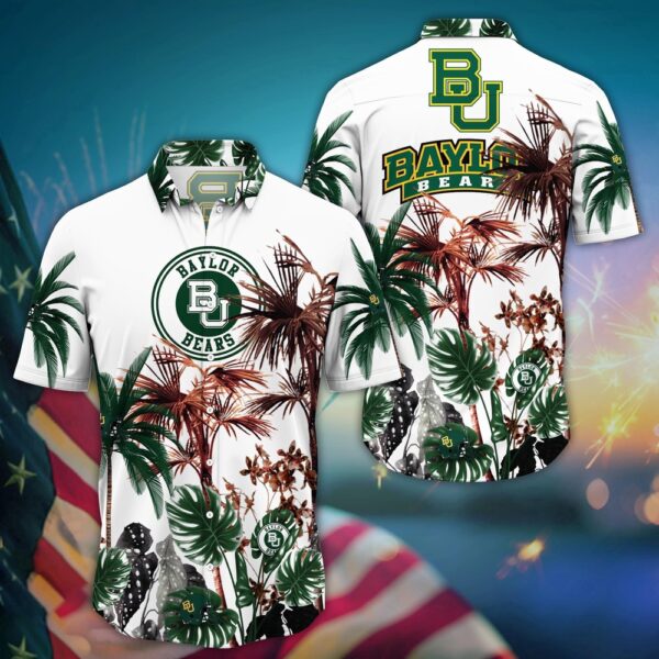 NCAA Baylor Bears Hawaiian Shirt Floral Frenzy For Fans