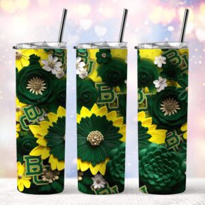 NCAA Baylor Bears Skinny Tumbler Elegance In Every Sip