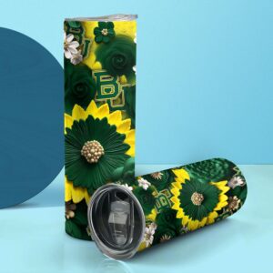 NCAA Baylor Bears Skinny Tumbler Elegance In Every Sip 2