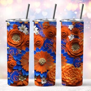 NCAA Boise State Broncos Skinny Tumbler Elegant Sips Of Victory 1