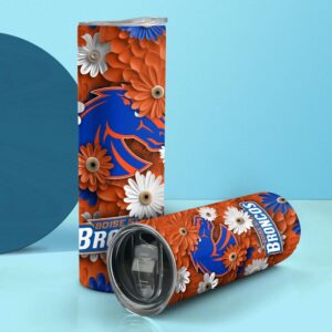 NCAA Boise State Broncos Skinny Tumbler Team Spirit Refreshment 2