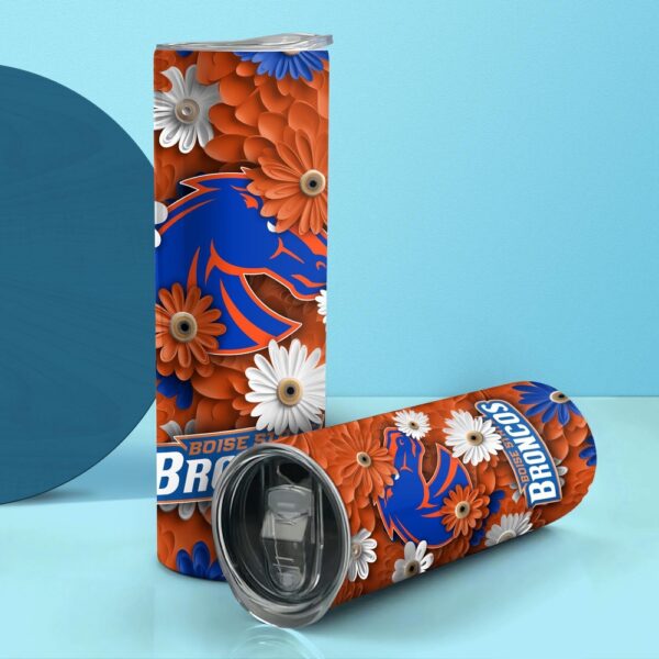 NCAA Boise State Broncos Skinny Tumbler Team Spirit Refreshment