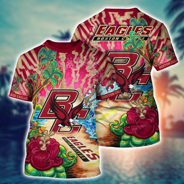 NCAA Boston College Eagles 3D T-Shirt Champion Style Vibes