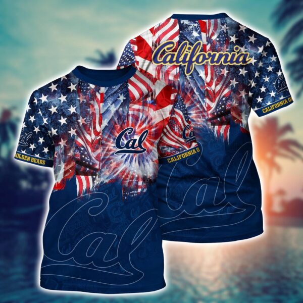 NCAA California Golden Bears 3D T-Shirt Euphoria in Every Stitch