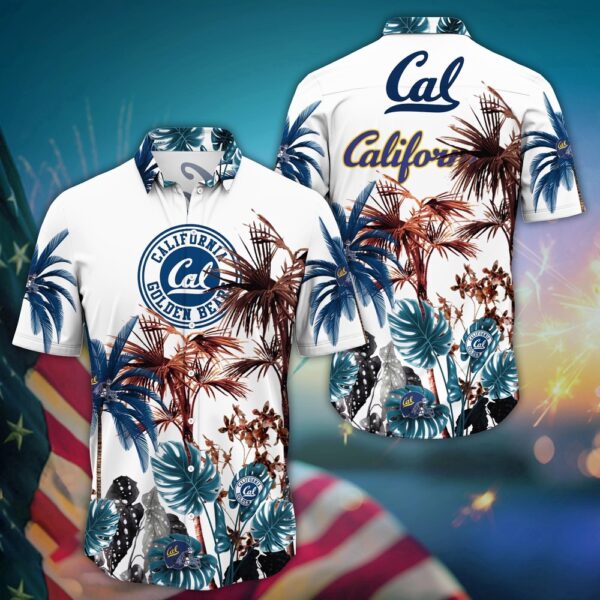 NCAA California Golden Bears Hawaiian Shirt Wave The Colors For Fans