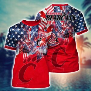 NCAA Cincinnati Bearcats 3D T-Shirt…