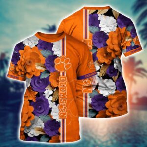 NCAA Clemson Tigers 3D T-Shirt…