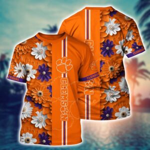 NCAA Clemson Tigers 3D T-Shirt…