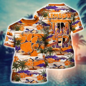 NCAA Clemson Tigers 3D T-Shirt…