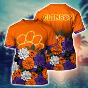 NCAA Clemson Tigers 3D T-Shirt…