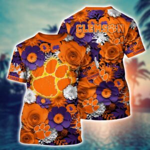 NCAA Clemson Tigers 3D T-Shirt…