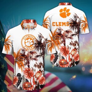 NCAA Clemson Tigers Hawaiian Shirt…