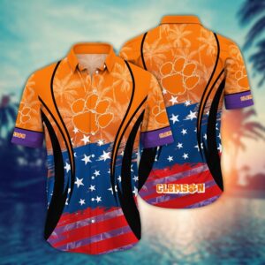 NCAA Clemson Tigers Hawaiian Shirt…