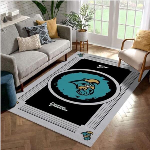 NCAA Coastal Carolina Chanticleers Area Rug Bring The Excitement Of College Sports To Your Home